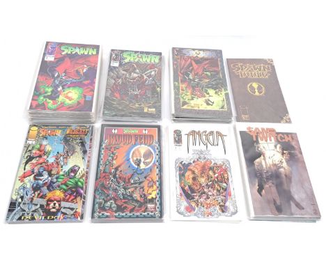 Image, Spawn Comics, First Appearance of Spawn. &nbsp;Includes #1 First Appearance (with Poster), #9 First Appearance of Ange