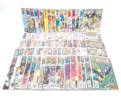 Marvel, Wolverine (Vol.2), X-Men related Comics. &nbsp;First Wolverine on-going series. &nbsp;Consisting of #45 to #125 Conse