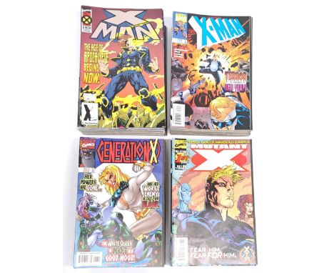 Marvel, X-Man, Generation X &amp; Mutant X Comics, X-Men related. &nbsp;Modern Age, an unbagged group.&nbsp; Although uncheck