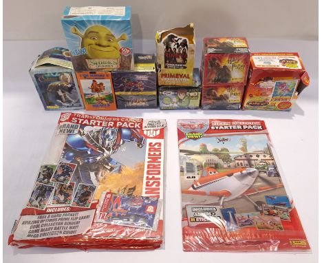 Topps &amp; Panini, a Mixed Group of Sealed Trading Card and Sticker Packs and Boxes. Includes Transformers Animated, Harry P