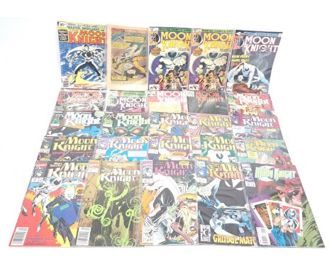 Marvel, Moon Knight &amp; related Comics. &nbsp;Includes Marvel Spotlight #28 First Solo Moon Knight Story, Moon Knight #1 (x