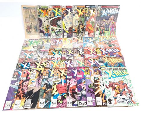 Marvel, X-Men &amp; The Uncanny X-Men, Bronze to Copper Age Comics. &nbsp;Includes #98 (Coverless), &nbsp;#120 First Cameo Ap
