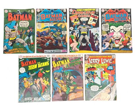 DC, Batman&nbsp;&amp; related Silver Age Comics. &nbsp;Consisting of Batman #210, Detective Comics # 384, #387 &amp; #388, Th
