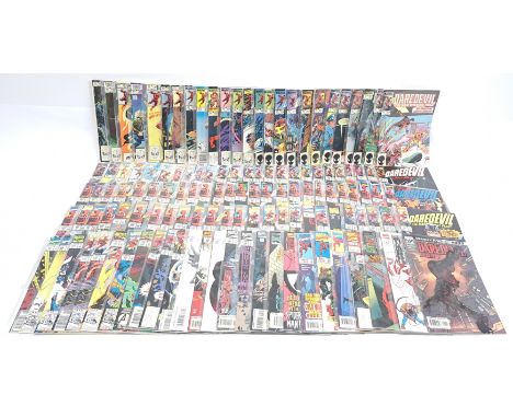 Marvel, Daredevil, Bronze to Modern Age Comics. &nbsp;Includes #196 First Meeting of Daredevil &amp; Wolverine, #197 First Ap