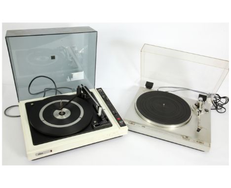 A pair of Record Player Decks to include; JVC L-A21 Turntable; Thorn Ultra Group Stereo 6048B, both with leads (not play test