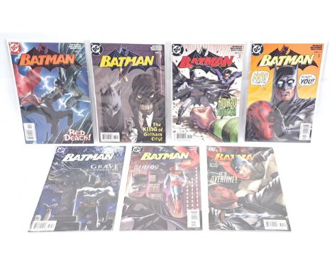 DC Comics, Batman #635 to #641, First Appearances of the resurrected Jason Todd as Red Hood. &nbsp;Modern Age, a bagged &amp;