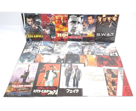 Japanese Movie Programmes &amp; similar, Film related Ephemera. &nbsp;Includes The Rock, Red Heat, The Bourne Identity &amp; 