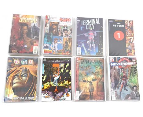 DC Vertigo Comics, Tank Girl, Vamps, The Filth, Hunter The Age of Magic &amp; related. &nbsp;Modern Age, a bagged &amp; board