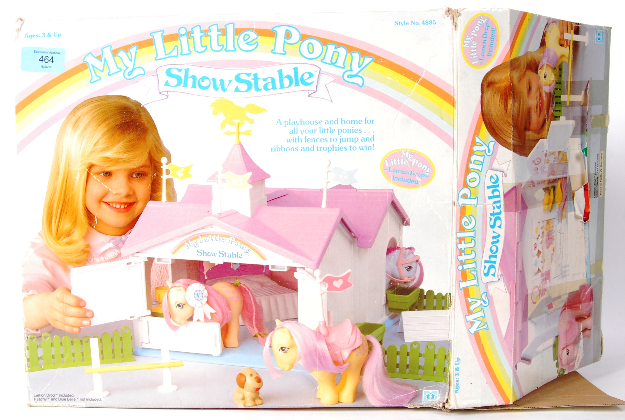 my little pony stable 1980s