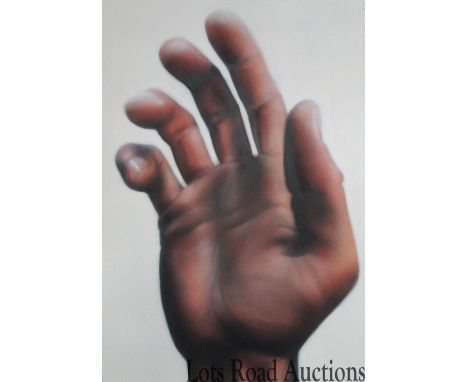 VOYDER, 'Self portrait' acrylic on canvas, 130cm x 90cm.