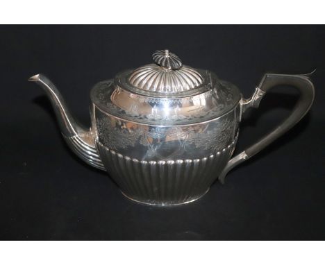 Silver Teapot, Approx Weight 506g 