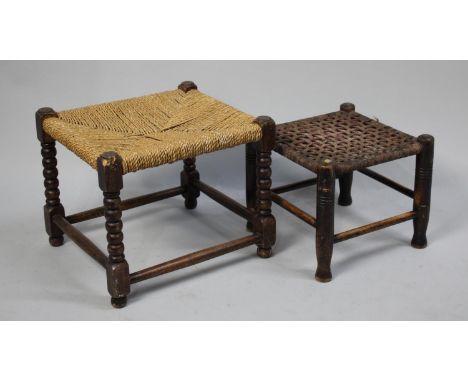 Two Vintage Stools 