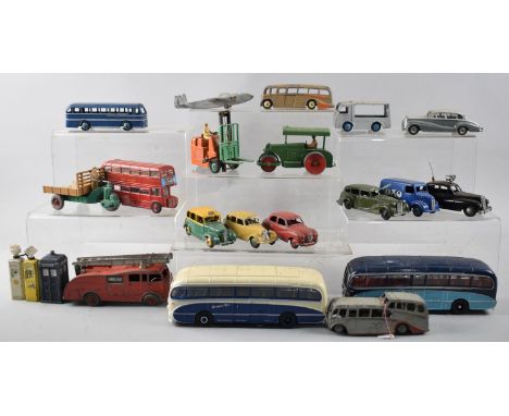 A Collection of Various Play Worn Dinky and Corgi Toys 