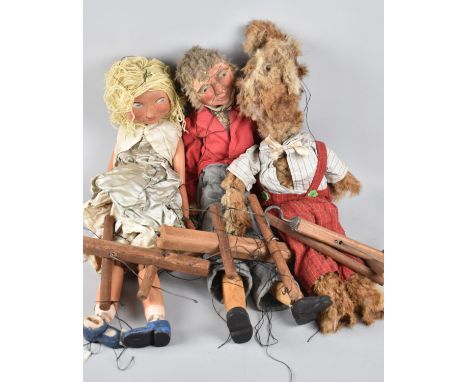 A Collection of Vintage Puppets 