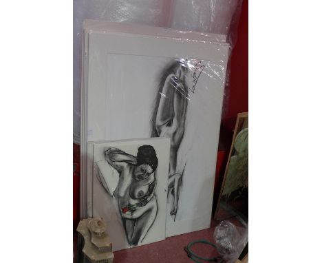Lewis Evans, a collection of ten contemporary unframed prints including a Simon Bull ltd edition print, some signed (10)