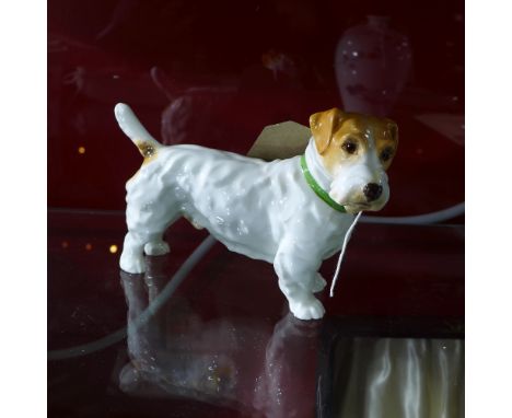 A royal Worcester model of a dog