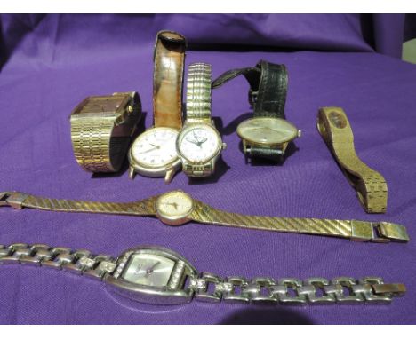 A small selection of wrist watches including Rotary, Accurist &amp; Next