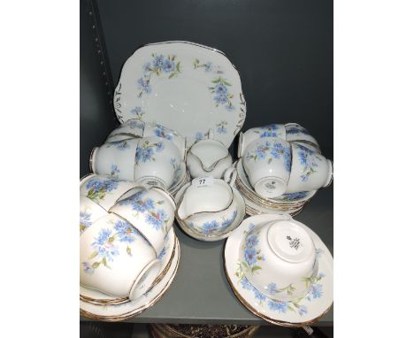 A part tea service by Adderley