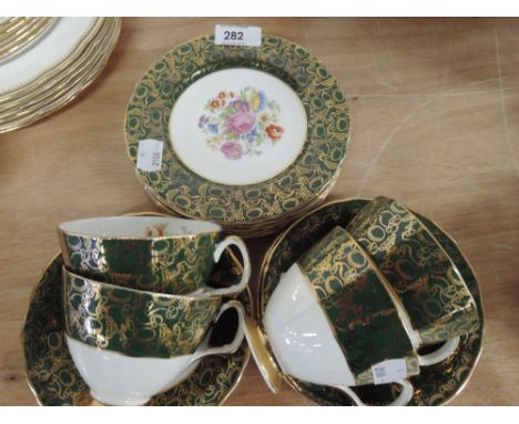 A part tea service by Imperial bone china