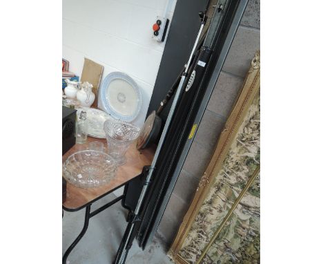 A vintage projector screen