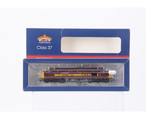 Bachmann 00 Gauge 32-381 EWS maroon/mustard Class 37 419 'East Lancashire Railway', produced exclusively for Olivia's Trains,