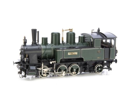 A Bockholt Gauge 1 two-rail K Bay Sts B D VIII class 0-6-2 Tank Locomotive,  built by Krauss for the K.Bay.Sts.B. and finishe