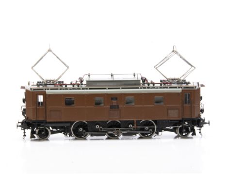 A boxed Bockholt Gauge 1 two-rail Swiss Electric Be3/5 Locomotive,  Bockholt maschine number 946/5, built September 1995, in 
