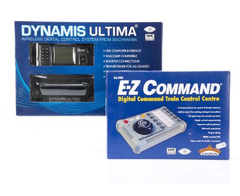 Bachmann E-Z Digital Controller and Dynamis DCC Control System, 36-500 E-Z Command Digital Train Control System and 36-504 Dy