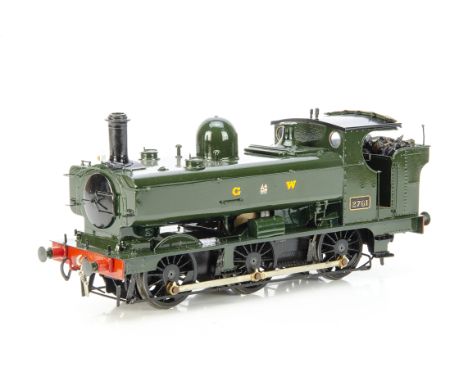 A Gauge 1 Kit-built 2-rail electric GWR 0-6-0 'open-back' Pannier Tank Locomotive, from a Mercian Models etched brass kit, wi