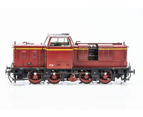 A Gauge 1 finescale Maschinenbau Kiel 0-8-0 Diesel Shunting Locomotive by Markscheffel &amp; Lennartz of Hamburg, finished in
