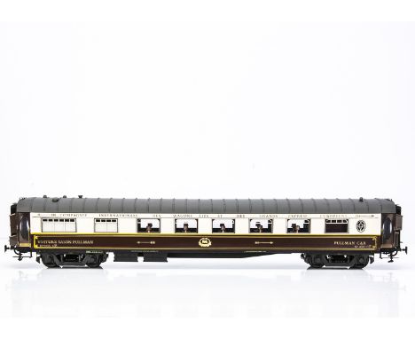 A Finescale Gauge 1 CIWL (Wagons-Lits) 2nd class Kitchen/Restaurant Car by J&amp;M Models for Fulgurex,  Model No. 71/80 in C