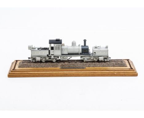 An 0 Scale (Narrow-Gauge on 16.5mm track) Beyer-Garratt 2-4-4-2 Locomotive as supplied to Ceylon Government Railways in 1930,