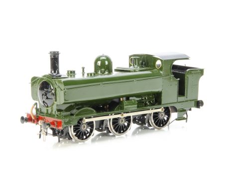 A Gauge 1 Kit-built 2-rail electric GWR 0-6-0 'open-back' Pannier Tank Locomotive, from a Mercian Models etched brass kit, wi