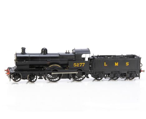 A Finescale 0 Gauge Kit-built ex-LNWR Whale 4-4-0 'Precursor' Locomotive and Tender, from a David Andrews kit, neatly constru