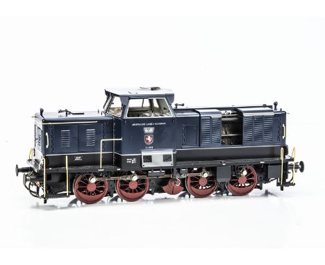 A Gauge 1 finescale Maschinenbau Kiel 0-8-0 Diesel Shunting Locomotive by Markscheffel &amp; Lennartz of Hamburg, finished in