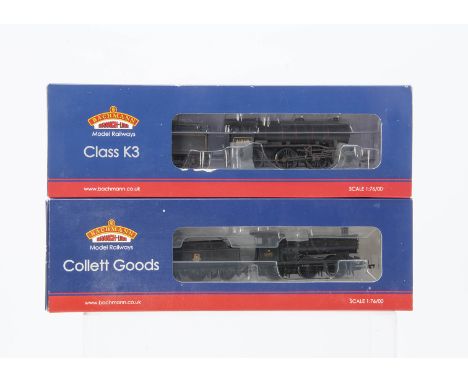Bachmann OO Gauge Steam Locomotives and Tenders, two boxed BR examples 32-306 Collett Goods 2253 and 32-280 Class K3 61869 bo