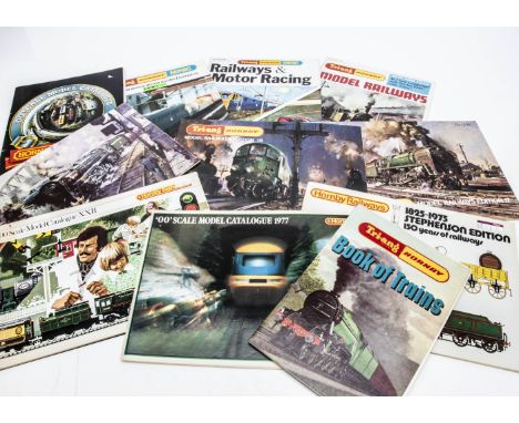 Tri-ang Hornby and Hornby 00 Gauge Catalogues several with Price Lists, Tri-ang Hornby No 13-15 and 17-18 Catalogues, all VG-