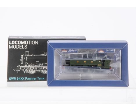Bachmann 00 Gauge 35-025NRM National Railway Museum Exclusive Edition Locomotion Models GWR green Class 94XX Pannier Tank, No
