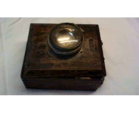 British WWI/II Officers Tunnel Lamp, with ever ready battery. 