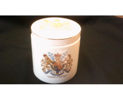 Trinket Box-Made by Lancaster + Sandland Ltd, Staffordshire- 1+M Queen Elizabeth II crowned 2nd June 19531