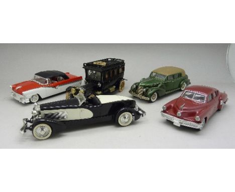 Thirteen model vehicles including Dinky, Corgi, Rextoys and Solido