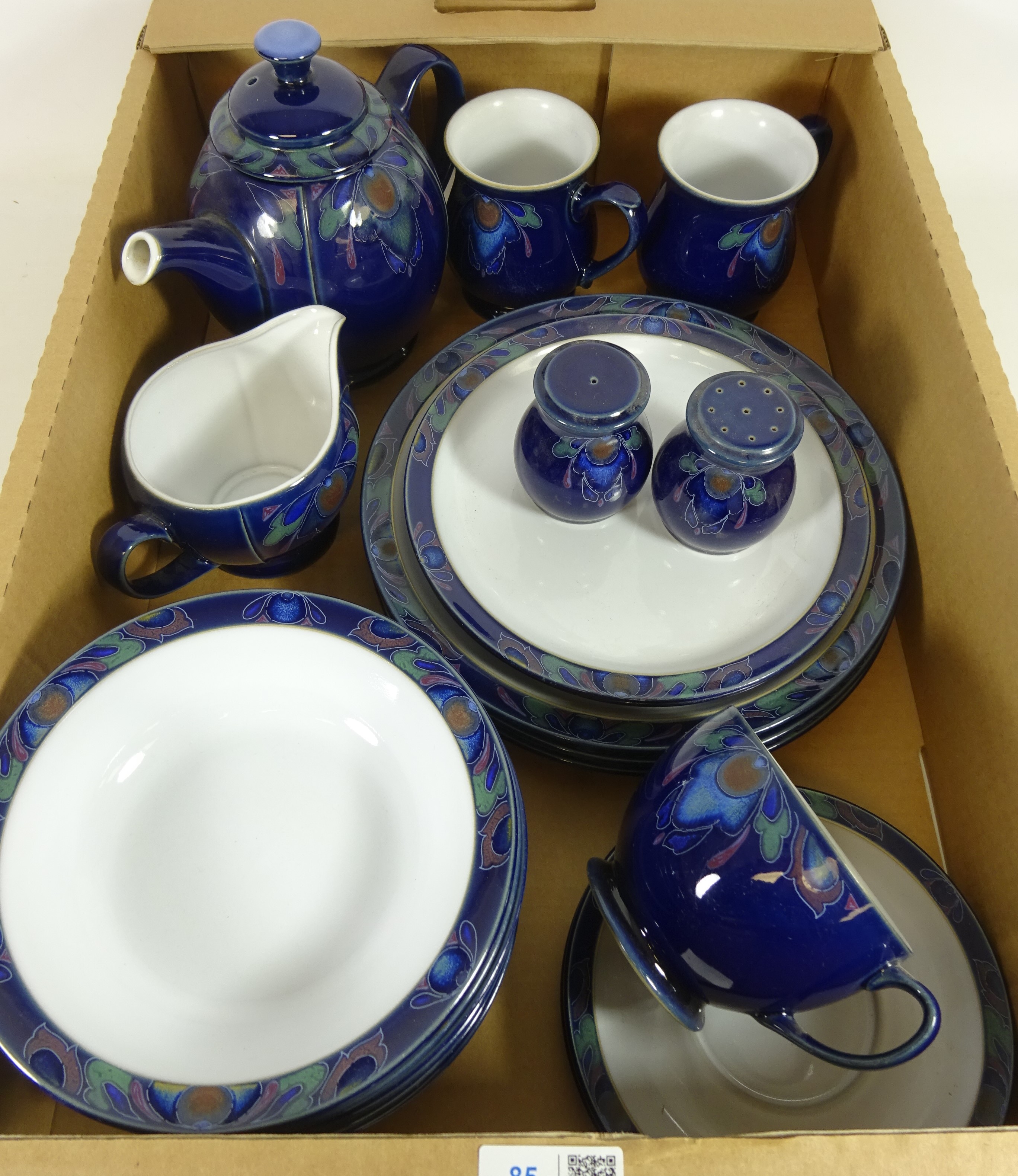 Denby 'Baroque' Pattern Dinnerware In One Box Condition Report Click ...