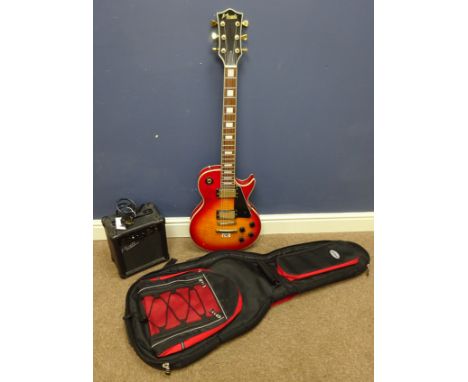 Nevada electric guitar with a Nevada amplifier and soft case  (This item is PAT tested - 5 day warranty from date of sale)
 C