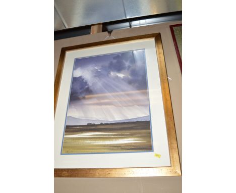 A watercolour - Seascape study, by Matt Forster, signed and dated '99.