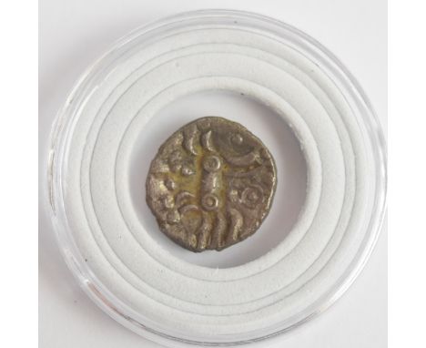 Celtic Regini silver stater unit, 7mm diameter, 1.1g