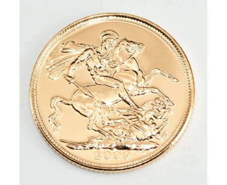 2009 Elizabeth II gold full sovereign