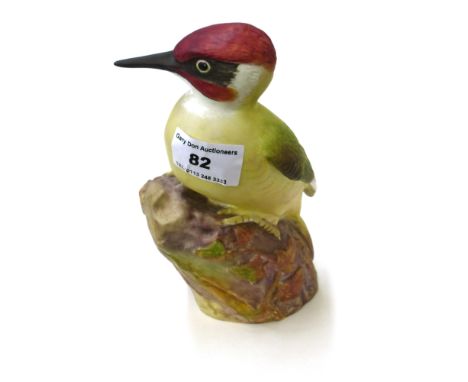 ROYAL WORCESTER FIGURE WOODPECKER 3249