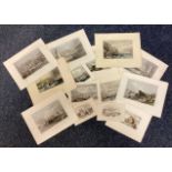 A collection of prints depicting Plymouth.