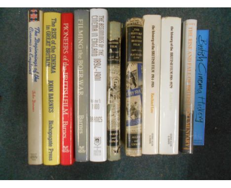 BOOKS: BRITISH CINEMA  LOW, R. The History of British Film 4 vols. plus  BARNES, J. Beginnings of British Film 5 vols. plus 2