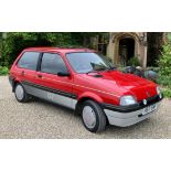 A Limited Edition two-tone red and grey Rover 1.1s 1991 'Heinz 57' Metro.